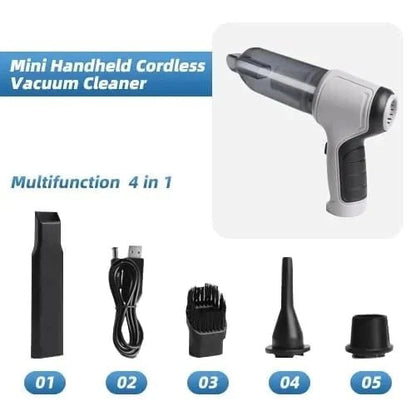 🔥 Powerful Wireless Car Vacuum Cleaner