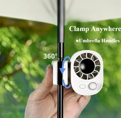 🏆 50K+ SOLD! – Almost Gone💨 AirFlex Car Fan 360°🔄| LED Display📈| USB⚡