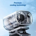 🏆 50K+ SOLD! – Almost Gone💨 AirFlex Car Fan 360°🔄| LED Display📈| USB⚡