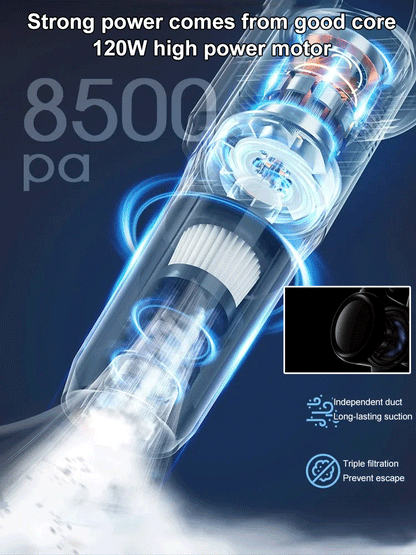 💥Summer Specials 49% Off Cordless Vacuum Cleaner – 6000PA Powerful Suction for Home & Car