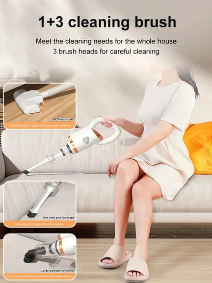 💥Summer Specials 49% Off Cordless Vacuum Cleaner – 6000PA Powerful Suction for Home & Car