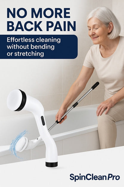 Multi-Purpose Electric Spin Scrubber