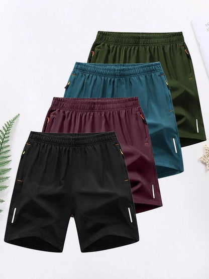 4-Pack | Men’s Athletic Shorts – Ultimate Comfort, Style & Versatility for Summer