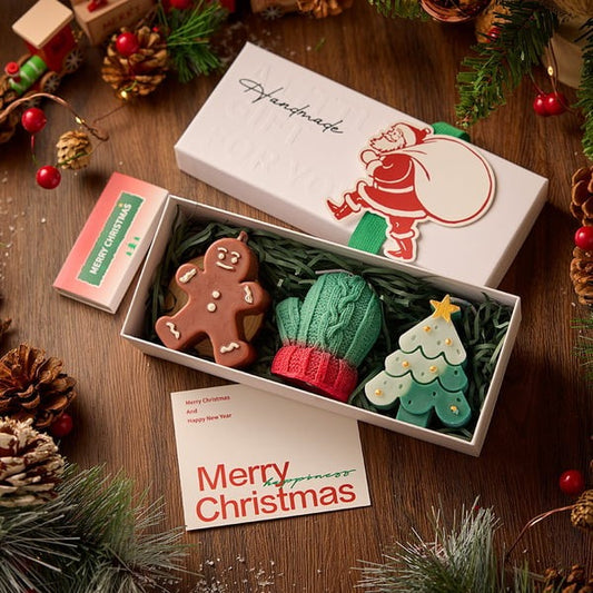 🕯️Cute Festive Scented Candles | Handmade Christmas Gift Set - Aromatherapy & Perfect Holiday Decor(Add 6, Get 1 Free)