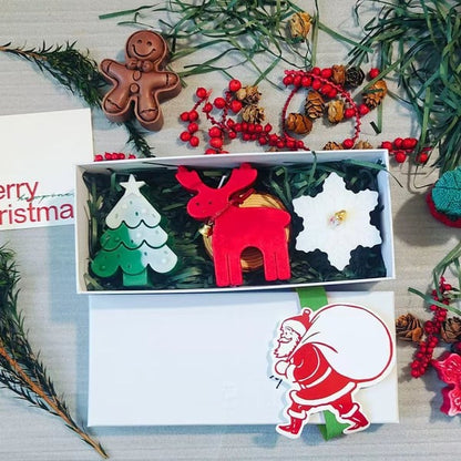 🕯️Cute Festive Scented Candles | Handmade Christmas Gift Set - Aromatherapy & Perfect Holiday Decor(Add 6, Get 1 Free)