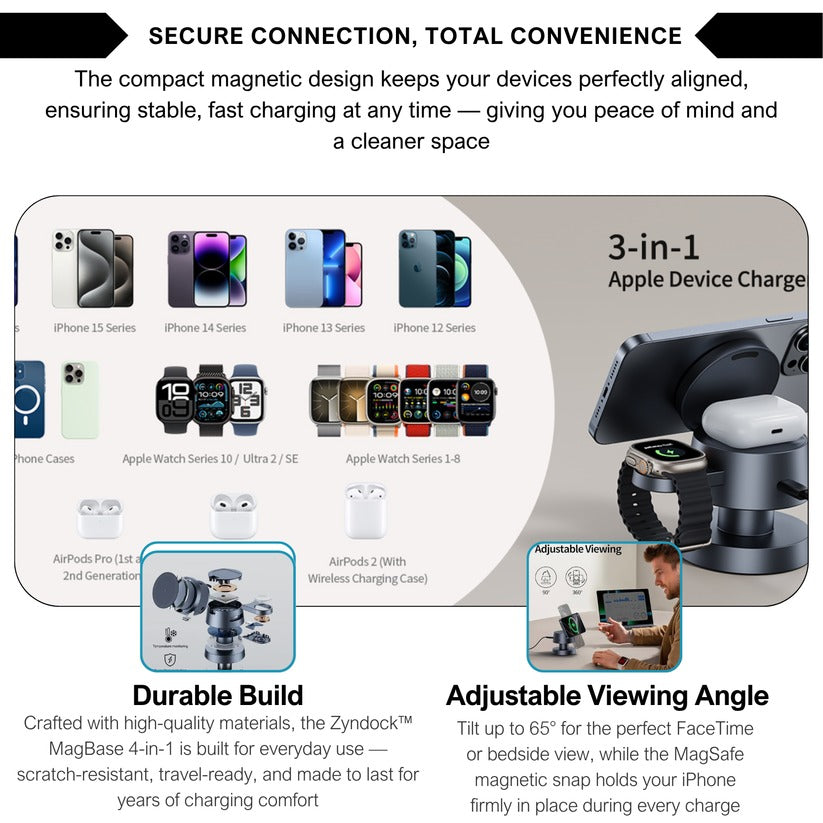 ZynkDock™4-in-1 Charging Station