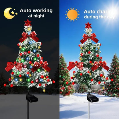 🎁Last Day Promotion 49% OFF - Upgrade Solar Christmas Trees Lights Outdoor Decoration Waterproof