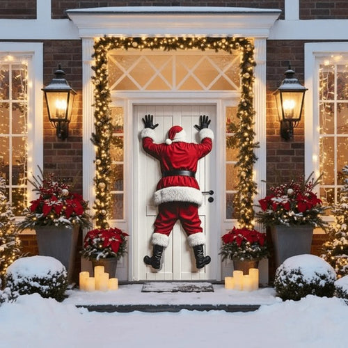🎉Sale 50% Off For Christmas🎉 Christmas Santa Claus Decoration Banner