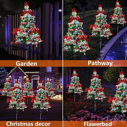 🎁Last Day Promotion 49% OFF - Upgrade Solar Christmas Trees Lights Outdoor Decoration Waterproof