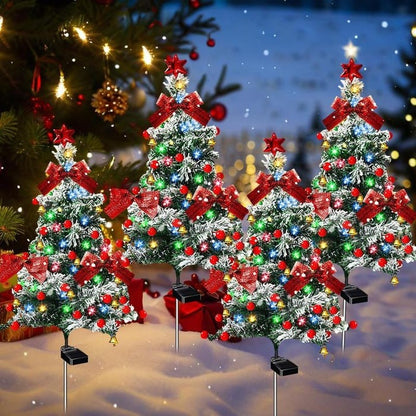 🎁Last Day Promotion 49% OFF - Upgrade Solar Christmas Trees Lights Outdoor Decoration Waterproof