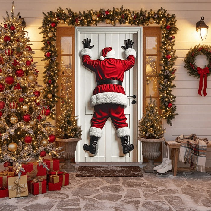 🎉Sale 50% Off For Christmas🎉 Christmas Santa Claus Decoration Banner